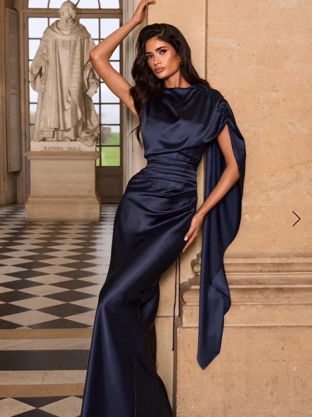 Baby boo avendra maxi dress navy